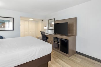 Standard Room, 1 King Bed, Refrigerator & Microwave, Courtyard View