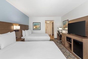 Standard Room, 2 Queen Beds, Refrigerator & Microwave