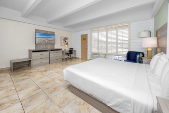 Standard Room, 1 King Bed, Non Smoking, Refrigerator & Microwave (Larger Room)