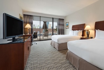 Room, 2 Double Beds, Balcony