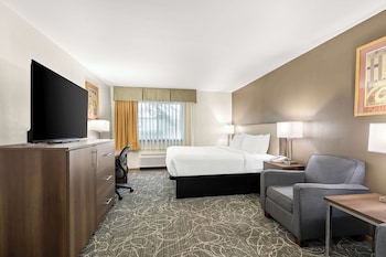 Standard Room, 1 King Bed, Non Smoking, Refrigerator & Microwave
