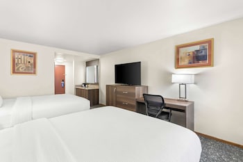 Standard Room, 2 Queen Beds, Non Smoking, Refrigerator & Microwave