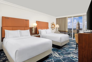 Room, 2 Double Beds, Accessible, City View