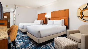 Room, 2 Double Beds, Accessible, City View