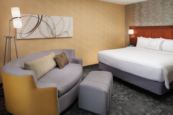 Room, 1 King Bed with Sofa bed (Mobility/Hearing Access, Roll-In Shwr)