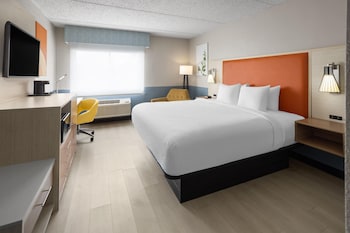 Room, 1 King Bed, Mobility Accessible, Non Smoking (Bathtub W/grab Bars, Pet-friendly)