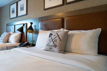 Standard Room, 2 Queen Beds, Non Smoking, Refrigerator & Microwave