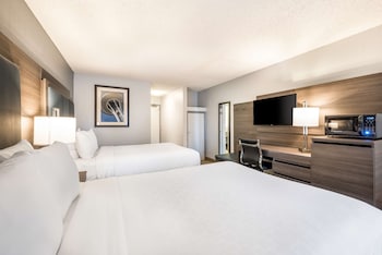 Standard Room, 2 Queen Beds, Non Smoking, Refrigerator & Microwave