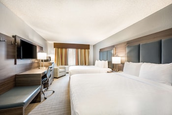 Standard Room, 2 Queen Beds, Non Smoking, Refrigerator & Microwave