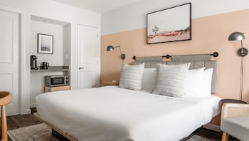 Standard Room, 1 King Bed, Non Smoking, Refrigerator & Microwave