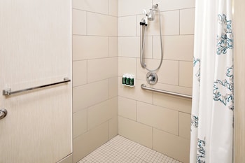 Studio, 2 Double Beds (Mobility/Hearing Access, Roll-In Shwr)