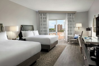 Deluxe Room, 2 Queen Beds, Resort View, Balcony,(Tower)