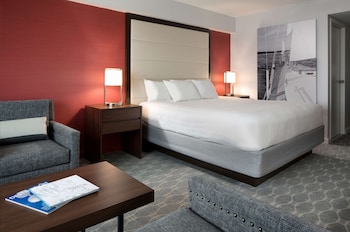 Room, 1 King Bed (High Floor & Aviation View)