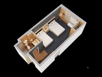 Studio, 2 Queen Beds