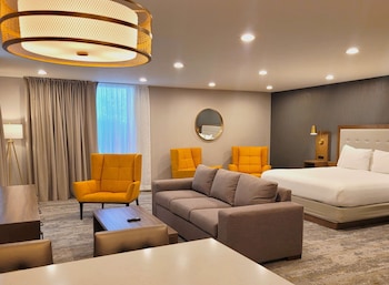 Suite, 1 King Bed, Non Smoking, Jetted Tub (Living Room;with Sofabed, View)
