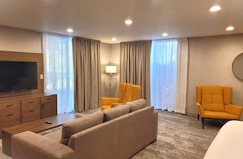 Suite, 1 King Bed, Non Smoking, Jetted Tub (Living Room;with Sofabed, View)