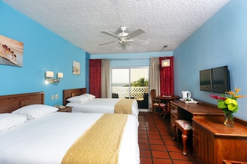 Standard Room, 2 Double Beds, Ocean View
