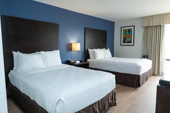 Room, 2 Double Beds, Mobility Accessible, Non Smoking (Roll-in Shower)