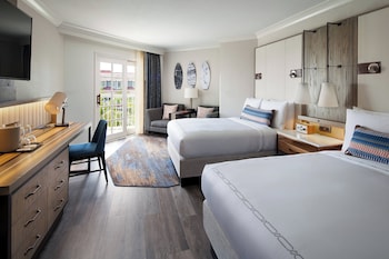 Room, 2 Double Beds, Ocean View (Balcony)