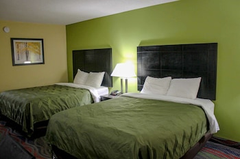 Standard Room, 2 Queen Beds, Smoking, Refrigerator & Microwave