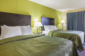 Standard Room, 2 Queen Beds, Smoking, Refrigerator & Microwave