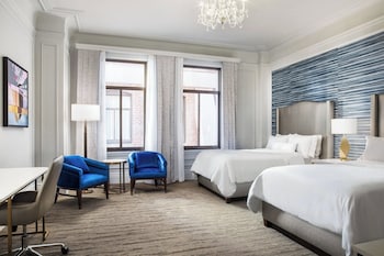 Traditional Room, 2 Double Beds (Mobility/Hearing Accessible, Tub)