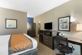 Standard Room, 1 King Bed, Non Smoking, Refrigerator & Microwave