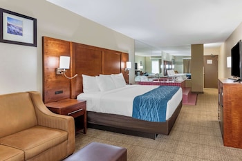 Deluxe Room, 1 King Bed with Sofa bed, Non Smoking, Hot Tub