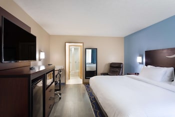 Standard Room, 1 King Bed, Non Smoking, Refrigerator & Microwave