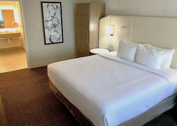 Suite, 1 King Bed, Accessible (Mobility Roll in Shower One Bedroom)