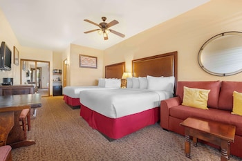 Standard Room, 2 Queen Beds, Non Smoking, Refrigerator & Microwave (Larger Room)