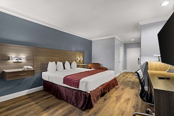 Standard Room, 1 King Bed, Non Smoking, Refrigerator & Microwave