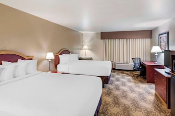 Standard Room, 2 Queen Beds, Non Smoking, Refrigerator & Microwave