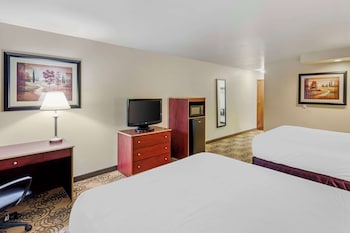 Standard Room, 2 Queen Beds, Non Smoking, Refrigerator & Microwave
