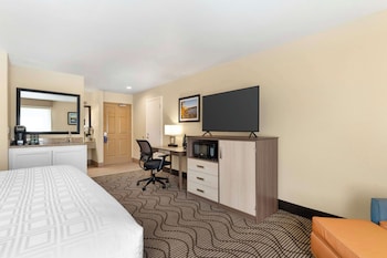 Standard Room, 1 King Bed, Non Smoking, Refrigerator & Microwave