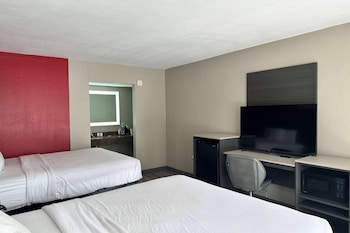 Room, 2 Double Beds, Accessible, Non Smoking (Roll-in Shower, Mobility)