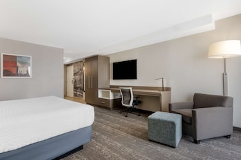 Standard Room, 1 King Bed, Hearing Accessible, Refrigerator & Microwave