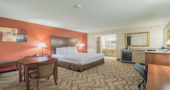 Deluxe Room, 1 King Bed, Non Smoking, Refrigerator & Microwave