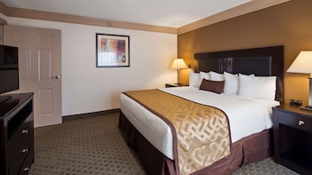 Suite, 1 King Bed, Non Smoking, Refrigerator & Microwave (Living Room;with Sofabed)