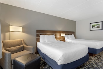 Standard Room, 2 Double Beds, Non Smoking, Refrigerator & Microwave (Pet Friendly)