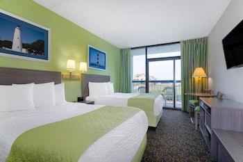 Room, 2 Double Beds, Non Smoking (No Pets, Street View)