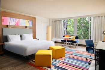 Suite, 1 King Bed (Mobility/Hearing Access, Roll-in Shwr)