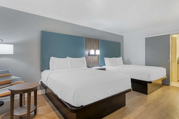 Standard Room, 2 Queen Beds, Non Smoking, Refrigerator & Microwave