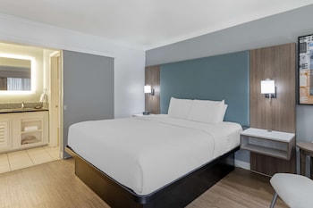 Standard Room, 1 King Bed, Non Smoking, Refrigerator & Microwave