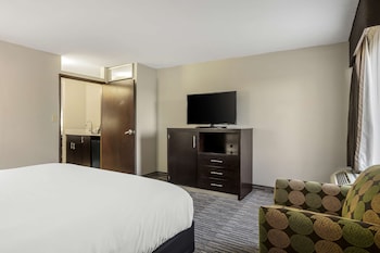Suite, 1 King Bed, Non Smoking, Refrigerator & Microwave