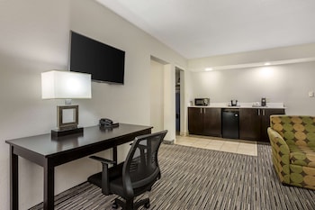 Suite, 1 King Bed, Non Smoking, Refrigerator & Microwave