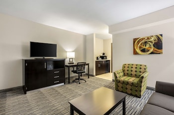 Suite, 1 King Bed, Non Smoking, Refrigerator & Microwave