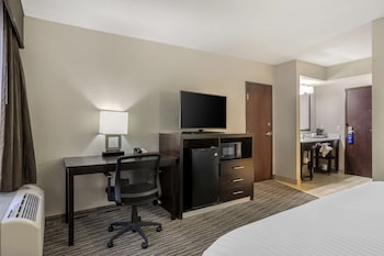 Standard Room, 1 King Bed, Non Smoking, Refrigerator & Microwave