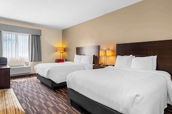 Standard Room, 2 Queen Beds, Non Smoking, Refrigerator & Microwave