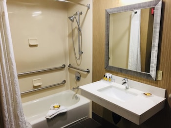 Standard Room, 1 King Bed, Accessible, Refrigerator & Microwave